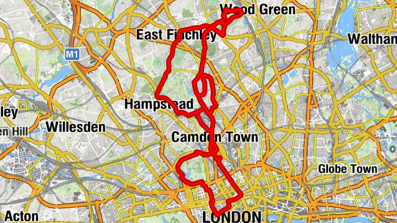 City of Westminster - Saint James' - United Reformed Church - Hampstead Heath