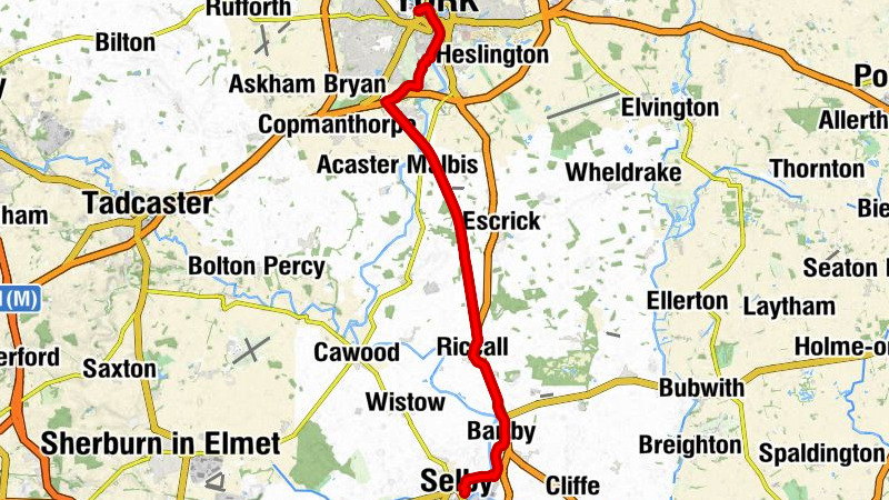 Selby - Per Bacco Restaurant - Riccall Methodist Church - The Parish of All Saints, North Street