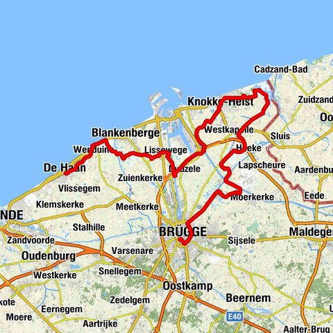 Brugge - Sint-Quintinuskerk - Onze-Lieve-Vrouw Bezoekingskerk - De Haan