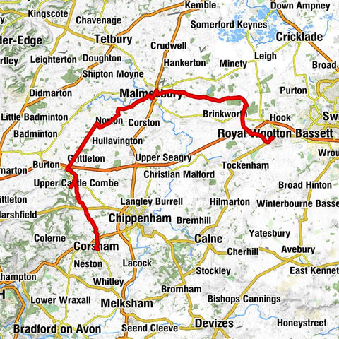 Swindon - Royal Wootton Bassett Methodist Church - Foxley Parish Church - Mother and Wild