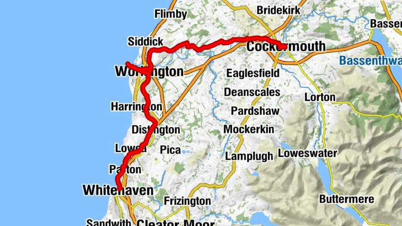 Whitehaven - Workington - Christ Central - Cockermouth