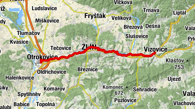 Otrokovice - Kaple Panny Marie - Vizovice