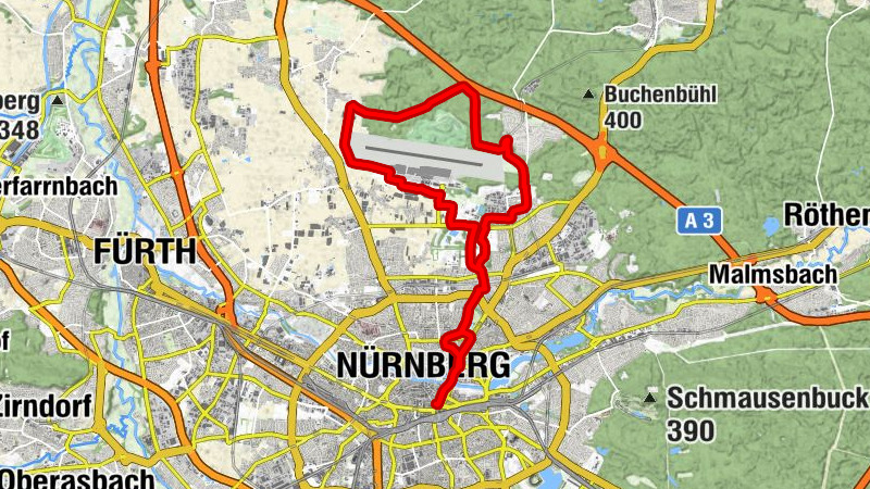 Nürnberg - Predigtstein am Kothbrunngraben - Christliche Missionsgemeinde Nürnberg