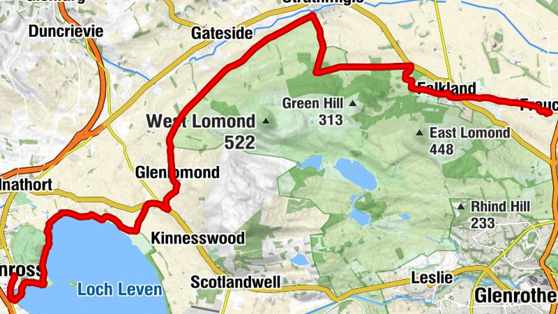 La Casanova - The Raj Mahal - Falkland Parish Church - Freuchie Parish Church