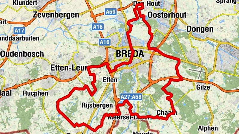 Valkenberg - Ledevaertkerk - Sint-Annakerk - Breda