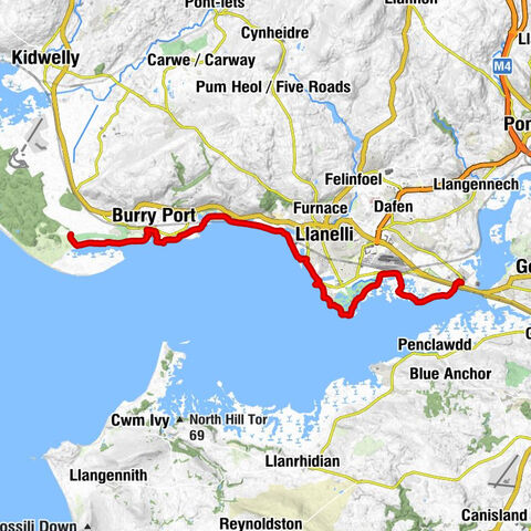 Bynea - Llanelli - Burry Port - Pembrey and Burry Port Town