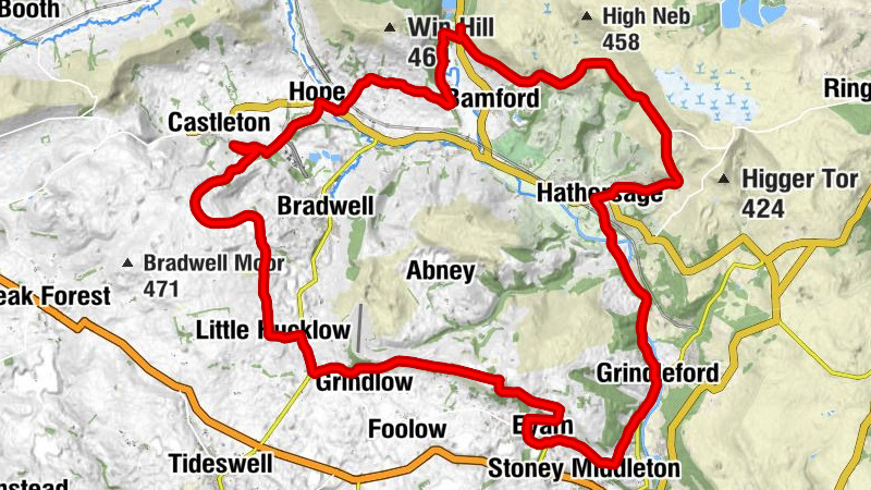 Yorkshire Bridge - Hathersage - St Lawrence - Saint Peters, Hope
