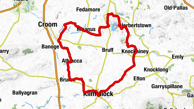 Kilmallock - Bulgaden Castle - Saint Mary's Church - Meanus Church