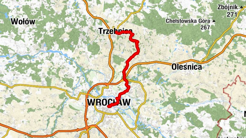 Trzebnica - Prababka - Wzgórze Partyzantów - Kościół parafialny pw. Bożego Ciała