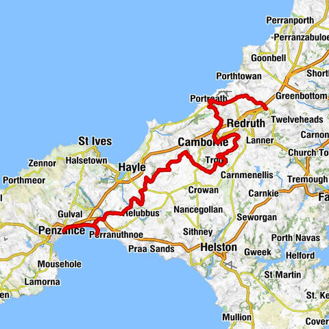 Scorrier - Barripper Methodist Church - St Gwinear - Penzance