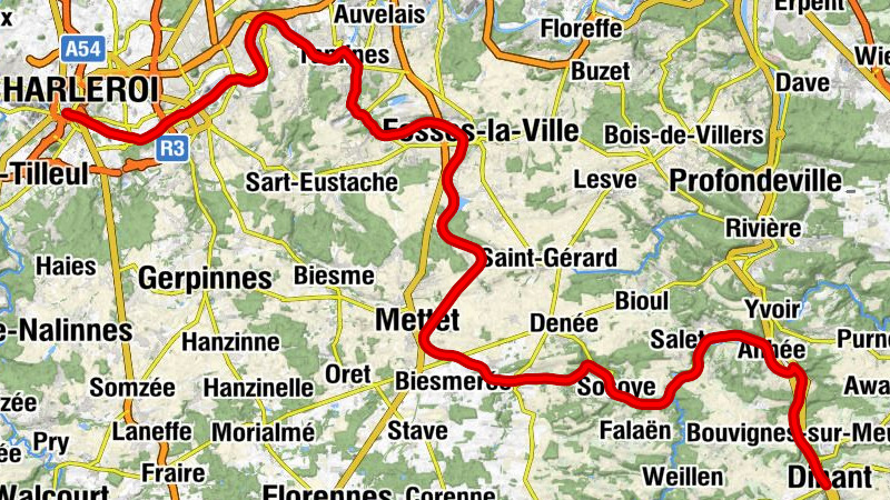 Ville-Basse - Église Saint-Rémy - Église Saint-Jean-Baptiste - Dinant