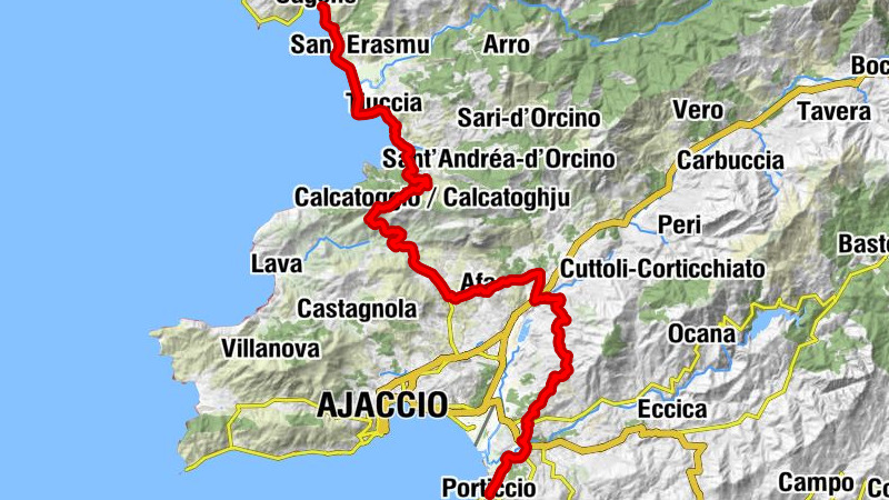 Sagone - Chapelle Saint-Jean-Baptiste - Chapelle San Sebastiano - Porticcio