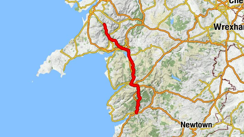 The White Lion Hotel - Waun Llefenni - Shilam - Pont Glan-yr-afon