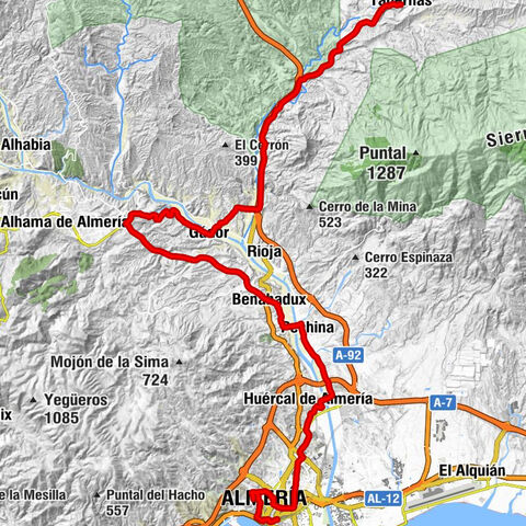 Almería - Parroquia de Santa Teresa de Jesús - Parroquia de Santiago Apóstol - Iglesia de la Encarnación