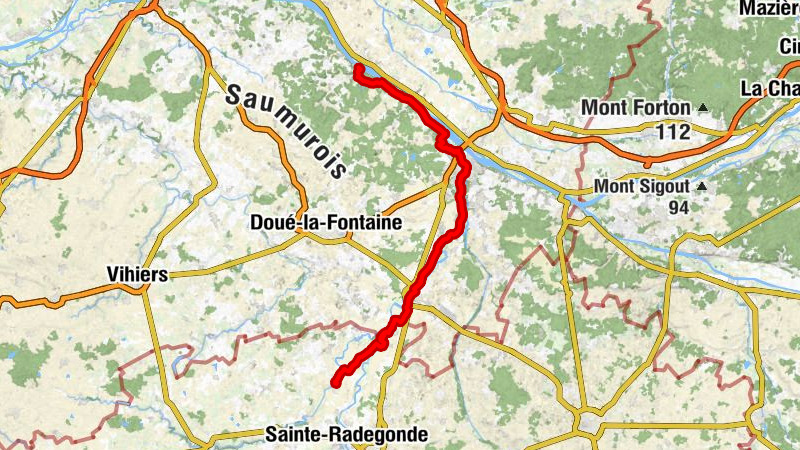 Restaurant des Dames Barrau - Église Saint-Vétérin - Église Notre-Dame de Cunault - Les Planches