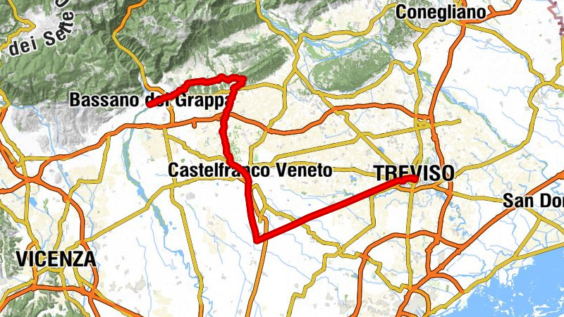 Treviso - Chiesa di Santa Lucia - Chiesa di San Sebastiano - Bassano del Grappa