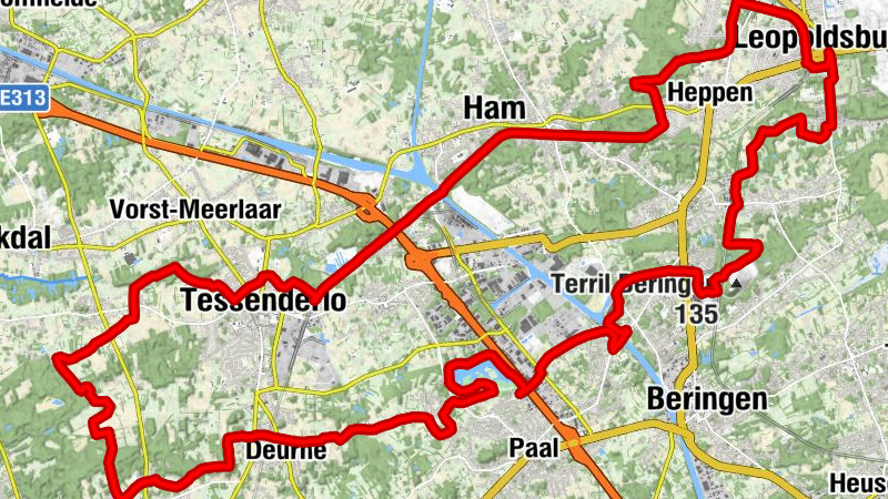 Beringen - Onze-Lieve-Vrouw-Onbevlekt-Ontvangenkerk - Sint-Theodarduskerk - Diyanet Beringen Fatih Moskee