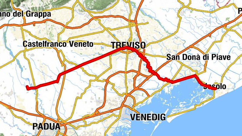 Jesolo - San Magno Vescovo - Santuario del Noce - Piazzola sul Brenta