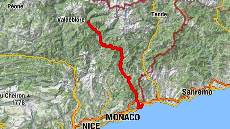 Saint-Martin-Vésubie - Chapelle Sainte-Croix - Chapelle Saint-Jacques - Menton