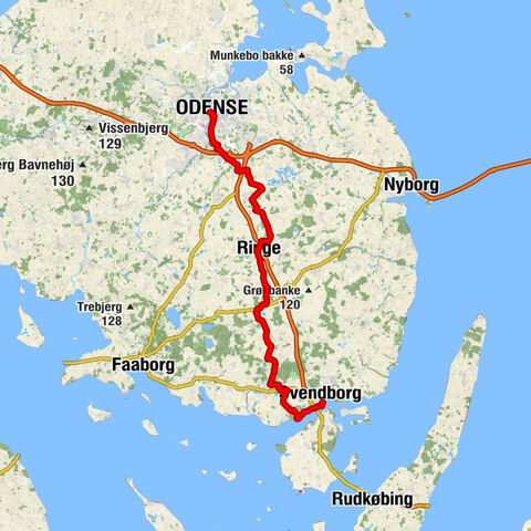 Odense - Baptistkirken i Odense - Højby Kirke - Svendborg-Ærøskøbing