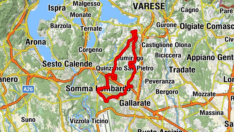 Somma Lombardo - Chiesa della Beata Vergine Assunta - Chiesa di San Siro - Santuario della Madonna della Ghianda