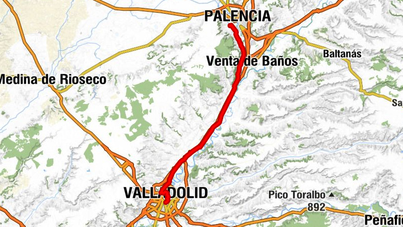 Palencia - Iglesia de Nuestra Señora de las Angustias - Iglesia de Nuestra Señora Reina de la Paz - Valladolid - Campo Grande
