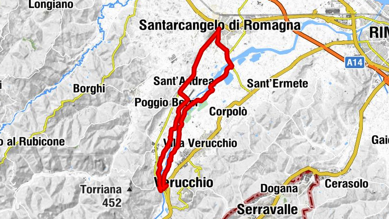 Santarcangelo di Romagna - San Michele - Il Poggiolo - Verucchio
