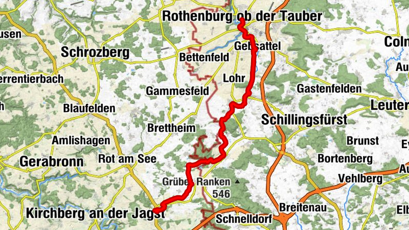 Rothenburg ob der Tauber - St. Johannis - St. Laurentius - Schwarzer Adler