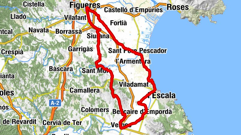 Figueres - Església de Santa Coloma - Església de Sant Miquel - Sant Esteve de Maranyà