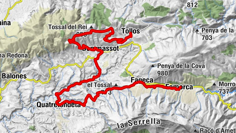 Tollos - Benimassot - L'antiga Escola - Famorca