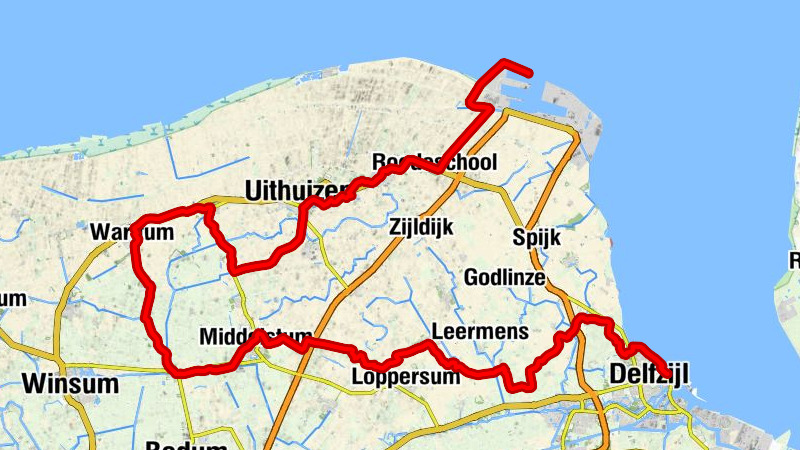Delfzijl - Geref. kerk - Hervormde Kerk - Eemshaven