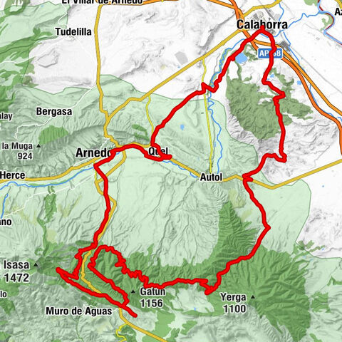Calahorra - Villarroya - Arnedo - Quel