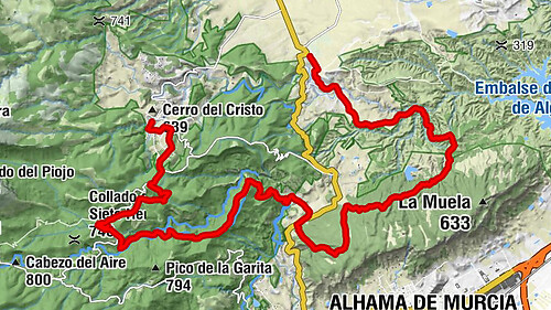 Restaurante Sierra Espuña - Cerro de la Atalaya - Ermita de la Purísima - El Mirador de Gebas