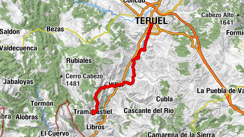 Tramacastiel - Iglesia del Salvador - Santuario de la Fuensanta