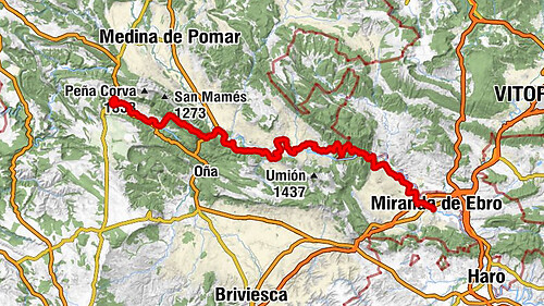 Quintana de Valdivielso - Collado de la Muñeca - Iglesia de San Martín - Aquende
