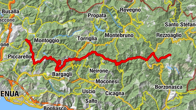 Cappelletta delle Lame - Monte Montaldo - Monte Lavagnola - Trattoria Crocetta