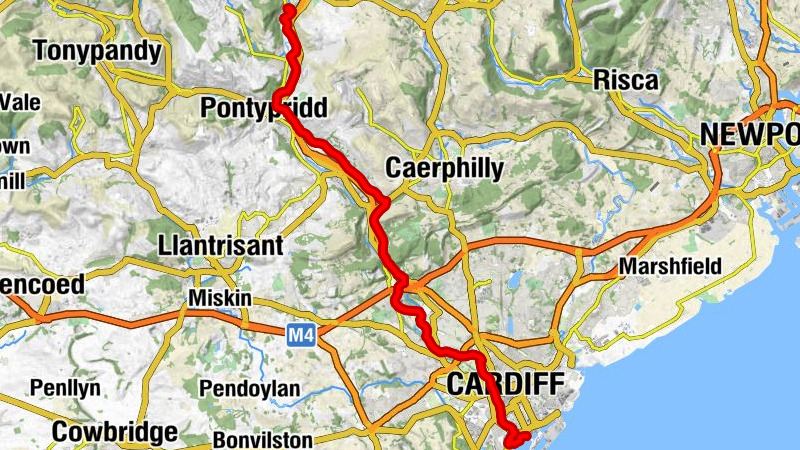 Cardiff Bay - Penarth - Cardiff - Abercynon Methodist Church