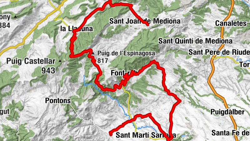 Sant Genís de Torrelles de Foix - MontRubí - el Sarló - El Casal
