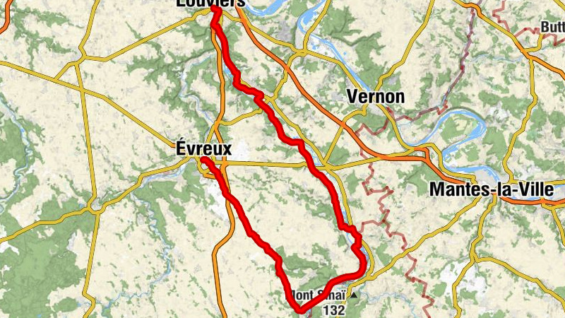 Évreux - Église Notre-Dame - Église Saint-André - Louviers