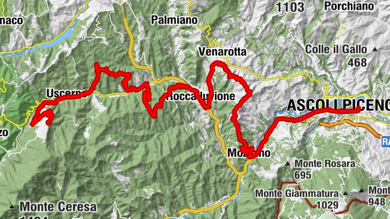Ascoli Piceno - Chiesa di Santa Maria del Carmine - Chiesa di San Pietro - Abetito