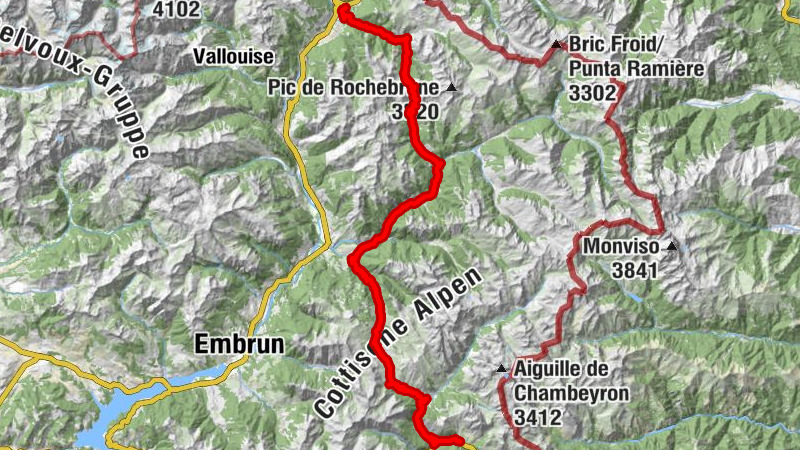 Mare e Monti - Église Saint-Sébastien - Chapelle Sainte-Marie-Madeleine - Briançon