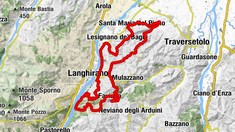 Santa Maria del Piano - La Costa - Monte Pico - Langhirano