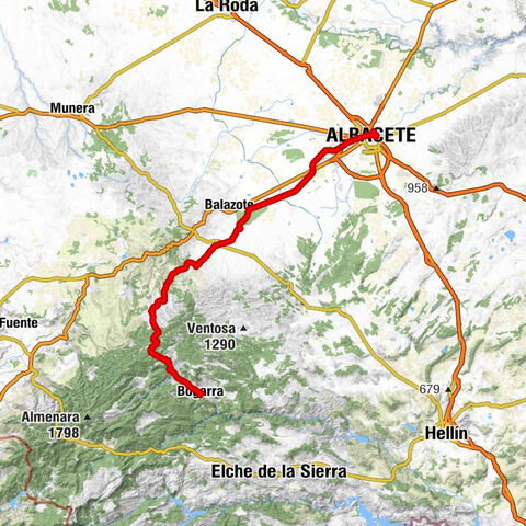 Albacete - Congo - Urbanización Acequia Honda - Bogarra