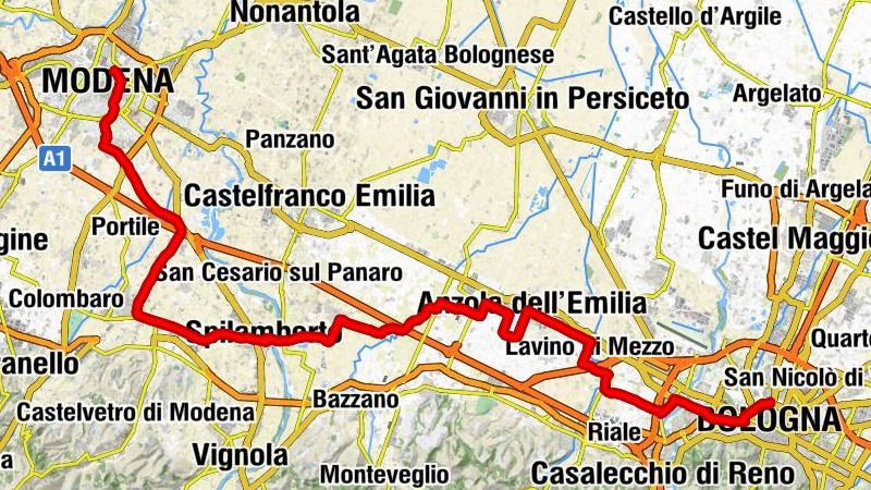 Bologna Centrale - Oratorio del Confortino - San Giovanni Battista - Modena