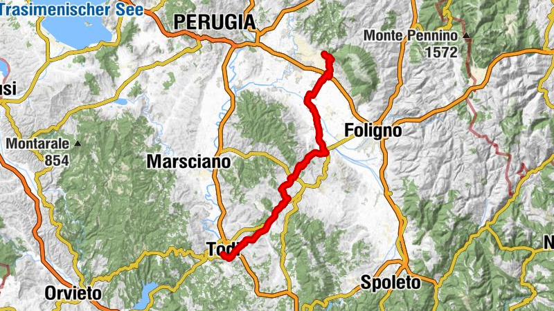 Todi - Chiesa di Sant'Antonio - Chiesa di Santa Maria - Basilica inferiore di San Francesco d'Assisi