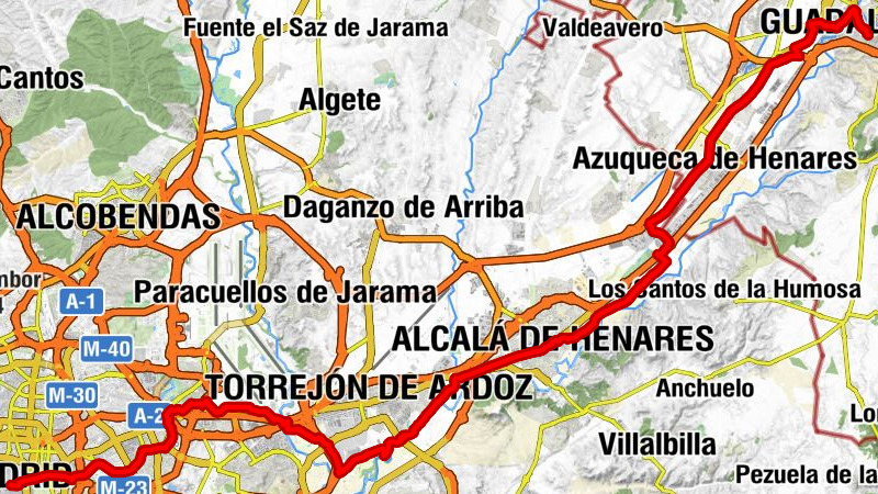 Sol - Iglesia de las Calatravas (Concepción Real de Calatrava) - Montaña de los gatos - Guadalajara