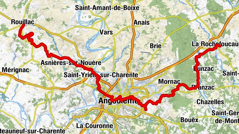 La Rochefoucauld - Chez Françoise et Patrice - Église Saint-Jacques de Lhoumeau - Rouillac