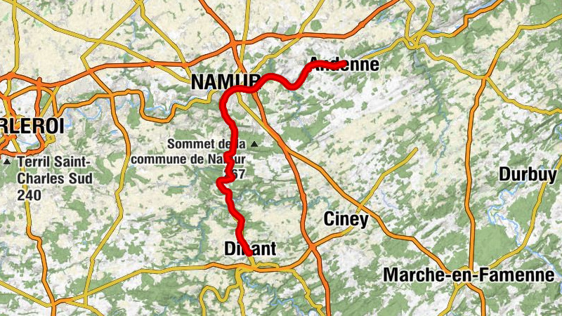 Andenne - Église Saint-Pierre-aux-Liens - Église Saint-Remi - Collégiale Notre-Dame