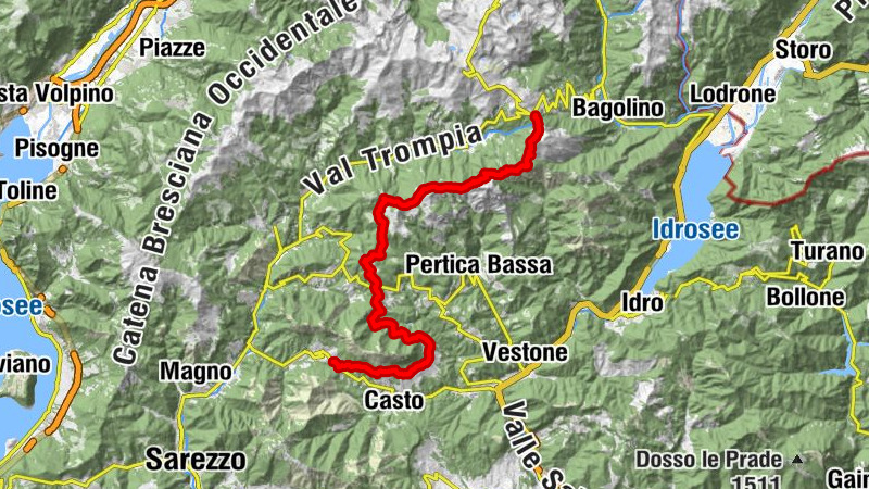 Bagolino - Chiesetta Alpina di Cima Caldoline - Capanna Tita Secchi - Trattoria Pineta