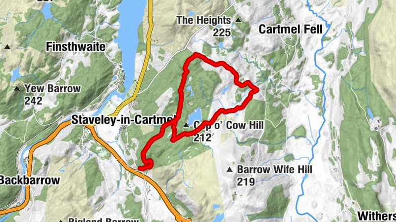Staveley-in-Cartmel - Barrow Banks - Simpson Ground